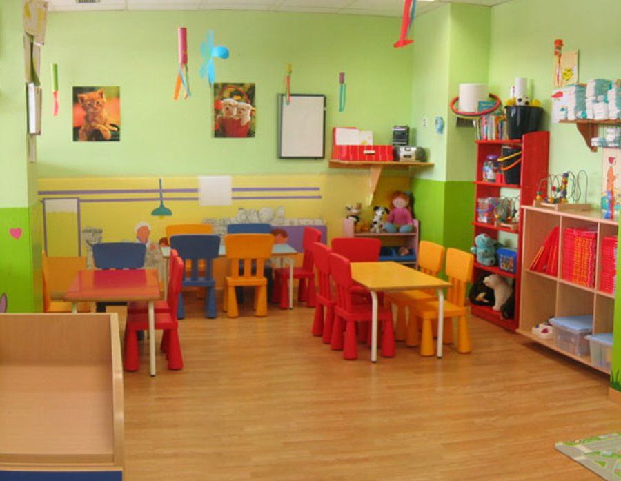 Aula de la guardería Cucú Tastas en el Actur